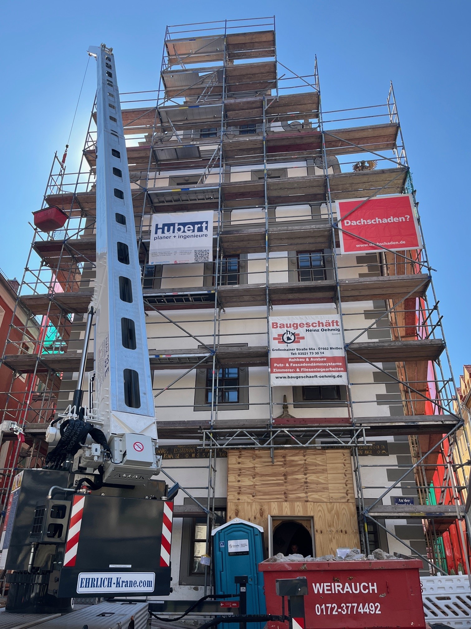 Baufortschritt November 2024 bis Mai 2025